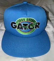 Youth Size Official John Deere Blue Gator Hat Adjustable- NWT