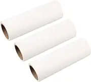 ERINGOGO 90Sheets Hair Sticky Roller Paper Removable Adhesive Lint Roller Pet Hair Remover Accessories Gummed Paper for Clothing Furniture Travel