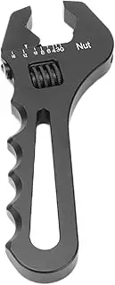 Aluminum Alloy Key Adjustable Wrench with Wavy Grip, a Convenient Tool for Electronic Equipment and Mechanical Equipment
