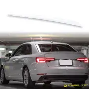 Fyralip Y15 Painted Boot Lip Spoiler for Audi A4 S4 B9 Saloon Glacier White LS9R