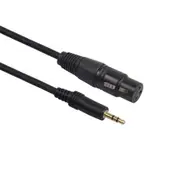 2Pcs 352030 3.5mm Male to XLR Female Microphone Audio Cord, Length: 3m