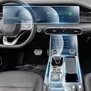 JIELIOP Car Central Control TPU Navigation Anti Scratch interior Protection Film Navigation For JETOUR X90 PLUS 2022 2023 Accessories