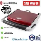 Russell Hobbs Sandwich Press RHSP801RED toaster maker Non-Stick electric grill