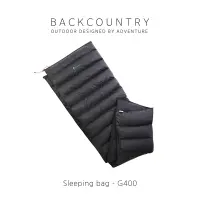 在飛比找蝦皮購物優惠-Backcountry G400鵝絨背包輕便夏季野營睡袋