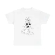 Surfing Pineapple T-Shirt - summer fun tropical cool cute vintage fruit quirky
