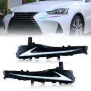 LED Day Running Lights For Lexus IS250 IS350 2013-2020 Streamer Turn Signal (for: Lexus)