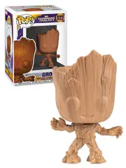 Funko POP! Marvel Guardians Of The Galaxy #622 Groot (Wood Deco) - New, Mint Condition