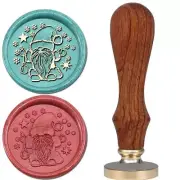 Gnome Wax Seal Stamp,Merry Christmas Gnome Sealing Wax Stamp for Christmas Ne...