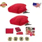Premium USB Heated Blankets - Portable Sherpa Throws for Home, Office, & Camping
