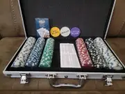 Brand New Pavillion Poker Set In Aluminum Case