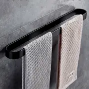 Black Towel Holder Towel Railing Towel Bar Bath Wall Towel Holder