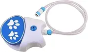Rissunkv Dog Water Fountain Paw Press,Outdoor Dog Sprinkler Toy | Dog Sprinkler Drinking Water Dispenser, Dog Water Toy Drinking Sprinkler with Soft Hose for Outside