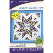 Almost Alone Star Quilt Pattern By Cozy Quilt Designs Quilting Sewing DIY