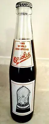 1983 World Champions Baltimore Orioles Coca Cola Bottle Vintage