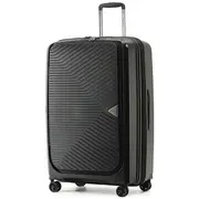 Tosca Space-X 76 cm 4-Wheel Expandable Suitcase - Black