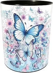 goldbuch Blue and White Plastic Waste Paper Bin 82 155