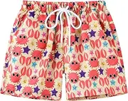 [DOOVID] Boys Swim Trunks Baby Boys Swim Shorts Cartoon Cute Toddler Swimsuit Trunks Summer Baby Beach Shorts