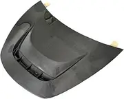 Hood Scoops for Cars， Carbon Fiber Engine Cover Hood Compatible for Tesla Model 3 Dry Carbon Fiber Bonnet