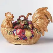 Fitz And Floyd Tuscan Villa Tureen With Ladle