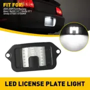 For 2005-2009 Ford GT Mustang White LED License Rear Lamp Plate Reverse Light