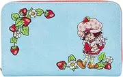 [Loungefly] Strawberry Shortcake Zip Around Wallet, Multicolor, ONE SIZE, Zip Around Wallet