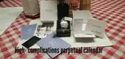Balmain curve Perpetual Calender Quartz chronograph Men's Watch