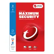 Trend Micro Maximum Security Add-on - Subscription - 3 Device - 1 Year - Licence Card - PC, Mac, Handheld