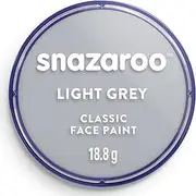 Snazaroo Classic Face Paint, 18ml, Light Grey
