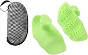 Oshhni Workout Gym Gloves Hand Grips Silicone Lightweight Hand Protection Gym Grips Fingerless for Exercise Men Women Bodybuilding
