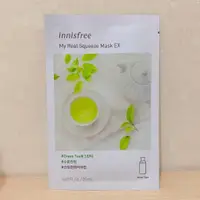 在飛比找蝦皮購物優惠-innisfree 悅詩風吟 我的真萃綠茶面膜 我的真萃能量