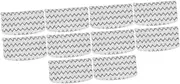 [MERRYHAPY] Steam Mop Pads 10 Pack Microfiber Cleaning Mats for Shark Steam Mops S1000 Series Machine Washable