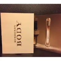 在飛比找蝦皮購物優惠-美國試管 Burberry Body裸紗女性淡香精 針管/試