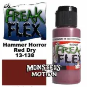 Freak Flex Hammer Horror Red Dry Paint 1 Ounce Flip Top Bottle 12BAD38