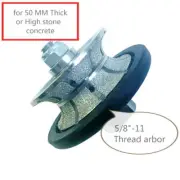 2" Full Bullnose V50 Router Bit (4 PIECES) for granite marble ceramic concrete