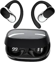 Over The Ear Earbuds | Wireless Comfort Open Ear Buds,Headphones for Swimming Sports Running Game Work Kids Translation Live Streaming