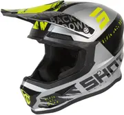 Shot Furious Draw Motocross Helmet, grey-yellow, Size 2XL for Men Grey Yellow