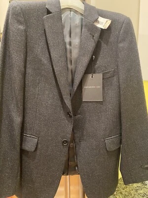 John Varvatos Boy’s 100% Wool Charcoal Gray Blazer Sport Coat Size 12R NWT