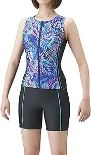 (Arena) Large Color Snaptsuki Separate, Swimmer W Fit (lar1250we-blu)