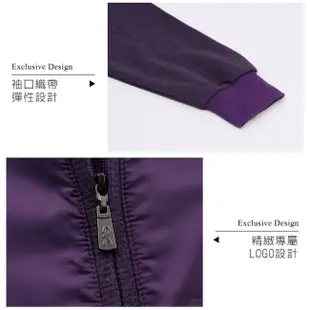 ROBERTA諾貝達 台灣製 修身版 簡約百搭 保暖長袖POLO衫 紫色