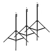 3x 180cm Photography Video Light Stand - Bundle