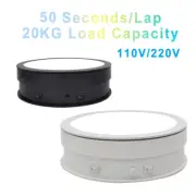 110/220V 30cm 20KG Display Stand Product Jewelry Platform Rotating Turntable LED