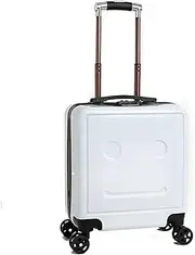 [PLMKO] 18 Inches Children's Luggage, Trolley Case with 4 Wheels, Hard Shell Travel Suitcase