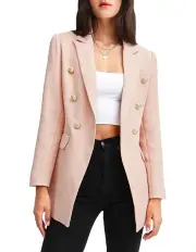 [Belle & Bloom] Princess Polina Textured Weave Blazer