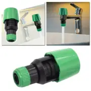 1pc Kitchen Garden Hose Pipe Connector Rounds Square Mixer Multi Taps Adaptor