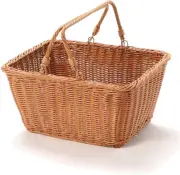 Picnic Basket, Cherry Blossom Viewing, Picnic Basket, Basket Storage, Plastic, H