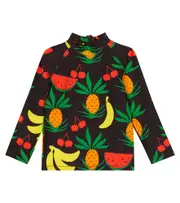 [Mini Rodini] Mini Rodini Fruits printed swim top Y 4/5 multicoloured