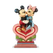 Disney Traditions Mickey & Minnie Heart to Heart