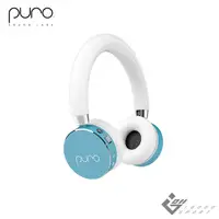 在飛比找PChome24h購物優惠-Puro BT2200s 無線兒童耳機-薄荷藍