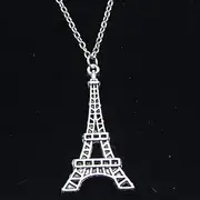 [ZOJK] Necklace 44X24Mm Tower Pendants Short Long Women Men Colar Choker Jewelry Gift