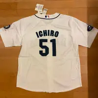 在飛比找Yahoo!奇摩拍賣優惠-日本職棒 鈴木一朗 ICHIRO # 51 球迷版 棒球衣（